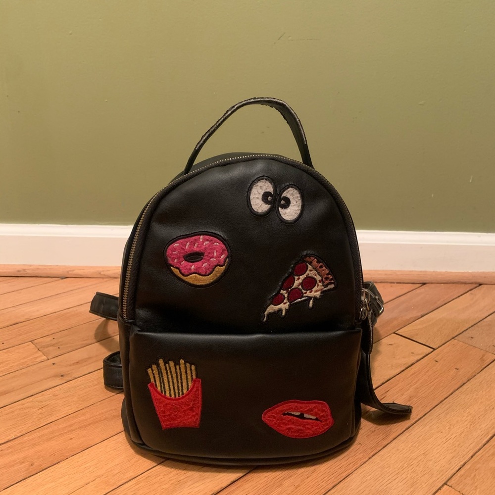 emoji mini backpack Disney Princess Girl's 16 Inch School Bag (One Size, Purple) This school bag is designed in durable fabric with adjustable foam padded shoulder straps and a padded back for added comfort Cute Smiley Poop Emoji Mini